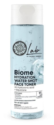 Natura Siberica Lab Biome Hydration Water Shot Tonico viso 200 ml