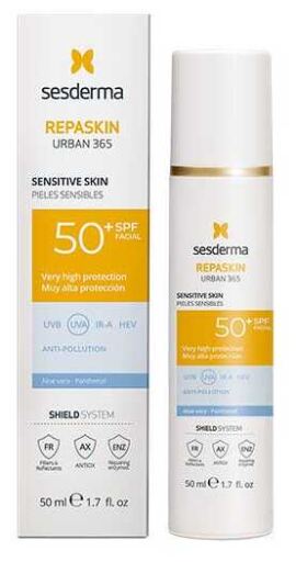 Sesderma Repaskin Urban 365 Protettore per la pelle sensibile SPF 50+ 50 ml
