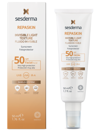 Sesderma Repaskin Fluido Protettivo Invisibile SPF 50+ 50 ml