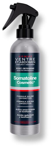 Somatoline Cosmetic Spray Riduttore Vita e Addome Uomo 200 ml