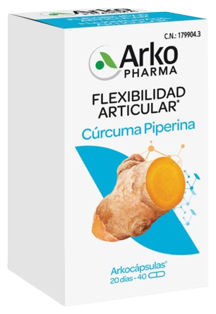 Arkopharma Arkocapsulas Curcuma Bio 80 Capsule