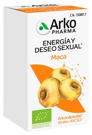 Arkopharma Arkocapsulas Maca Bio 40 Capsule