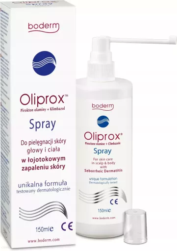 Boderm Oliprox Spray Trattamento Dermatite Seborroica 150 ml