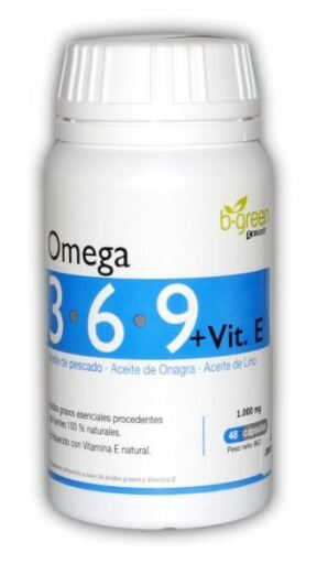 B.green Omega 3-6-9 + Vit E 48 capsule