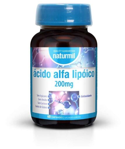 Naturmil Acido alfa lipoico 200 mg 60 Capsule