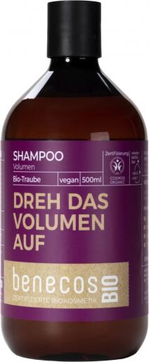 Benecos Shampoo volume all'uva bio