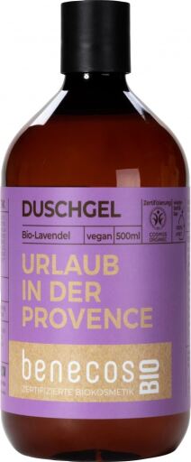 Benecos Gel da bagno bio alla lavanda