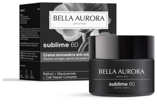 Bella Aurora Sublime 60 Crema Antiet&agrave; Rinnovatrice Notte 50 ml