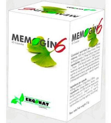 Ergonat Memogin 6 45 capsule