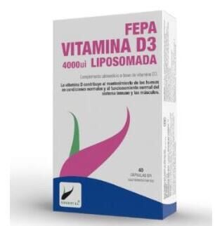 Fepa Vitamina D3 Liposomada 400Ui 40 Capsule