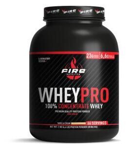 Fire Nutrition Wheypro Concentrato Vaniglia 2 Kg