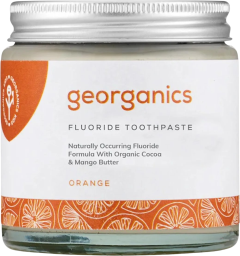 Georganics Dentifricio Fluor Arancia 60 ml