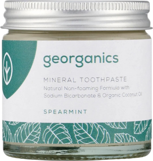 Georganics Dentifricio minerale in crema alla menta piperita 60 ml