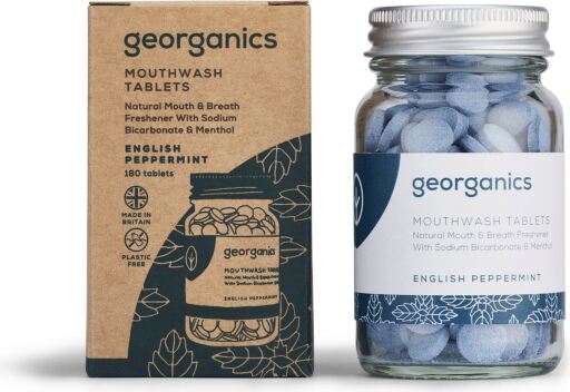 Georganics Collutorio alla Menta 180 Compresse