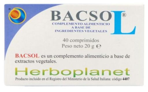Herboplanet Bacsol 40 compresse