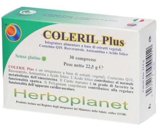 Herboplanet Coleril Plus 30 compresse
