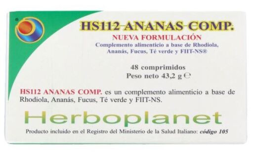 Herboplanet Hs 112 Ananas Comp 48 compresse