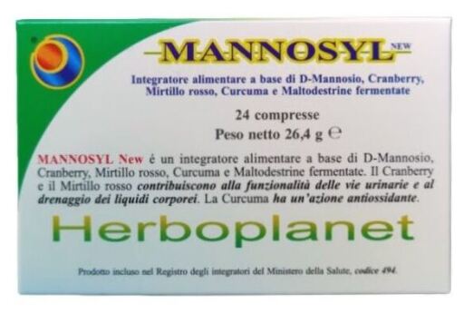 Herboplanet Mannosyl Nuovo 24 compresse