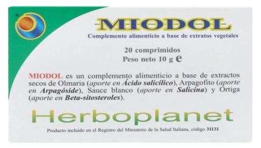 Herboplanet Miodol 20 compresse