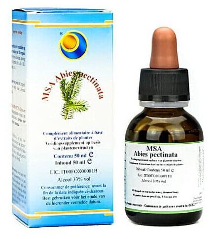 Herboplanet Msa Abies Pectinata Boccioli di Abete Bianco 50 ml