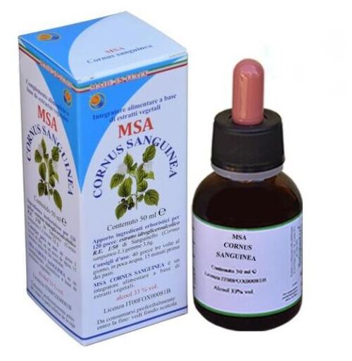 Herboplanet Msa Cornus Sanguinea Germogli 50 ml