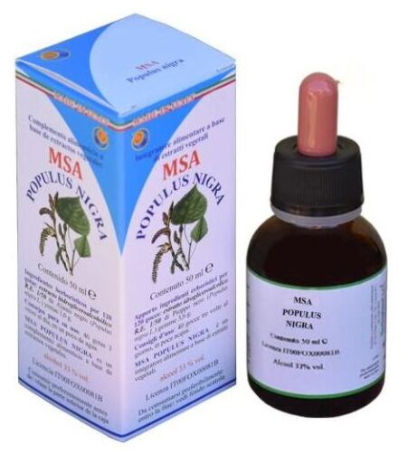 Herboplanet Msa Populus Nigra Germogli 50 ml