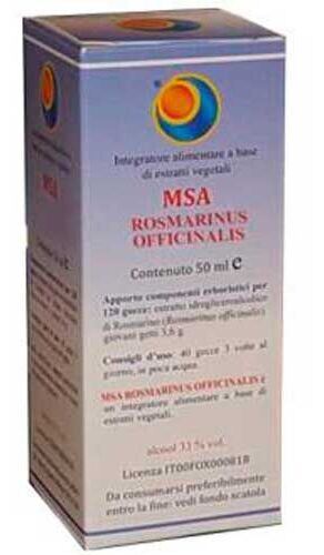 Herboplanet Msa Rosmarinus Off Germogli Giovani di Rosmarino 50 ml