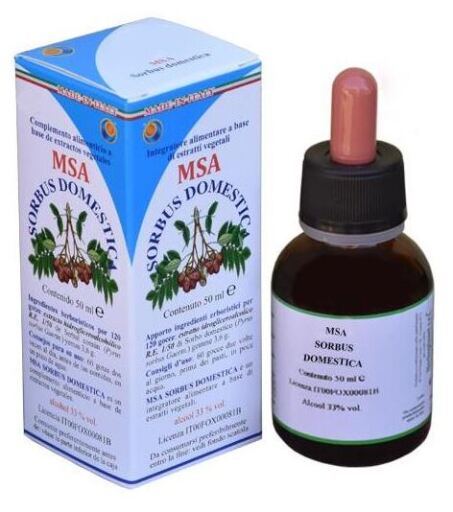 Herboplanet Msa Sorbus Domestica Germogli di sorbo comune 50 ml