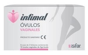 Isifar Ovuli vaginali intimali 10 unit&agrave;