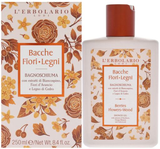 Gel da bagno ai fiori di bosco 250 ml