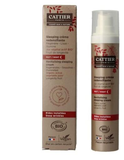 Cattier Crema ridensificante antirughe rassodante per dormire 50 ml