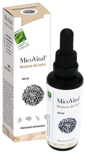 100% Natural Micovital Criniera di Leone 50 ml