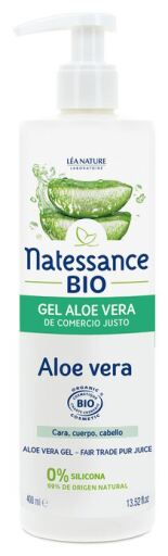 Laboratorio L&eacute;a Nature Gel di Aloe Vera Natessance BIO 400 ml