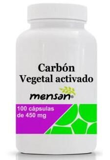 Mensan Carbone Vegetale Attivo 450 mg 100 Capsule