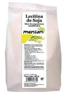 Mensan Lecitina di Soia Busta 400 gr Non Transgenica