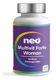 Neovital Health Multivit Forte Donna Rodiola Ashwagandha 120 Compresse