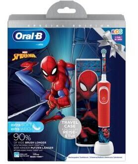Oral-B Vitality Kids Box Spiderman Spazzolino ricaricabile