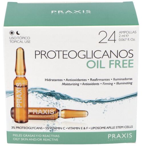 Laboratorios Praxis Proteoglicani senza olio 24 fiale