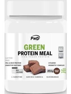 PWD Nutrition Brownie Al Cioccolato Pasto Proteico Verde 450 gr