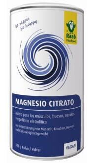 Raab Vitalfood Citrato di magnesio in polvere 340 gr