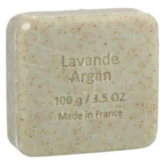 Savon du midi Argan Sapone Esfoliante Alla Lavanda Tavoletta 100 gr
