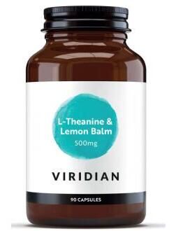 Viridian L-Teanina-Melissa 90 Capsule Vegetali