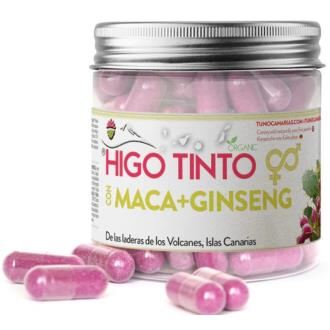 Tuno Canarias Fico Rosso Con Maca e Ginseng 90 Capsule