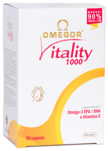 U.G.A. Nutraceuticals Omegor Vitality 1000 90 Perle