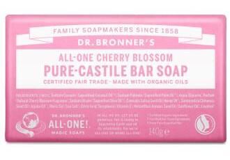 Dr. Bronner's Saponetta ai Fiori di Ciliegio 140 gr