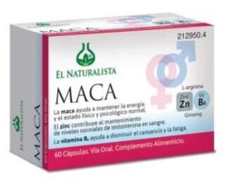 El Naturalista Maca 60 capsule