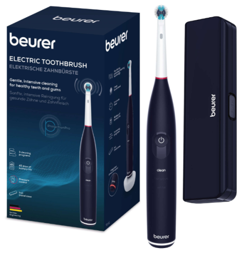Beurer Spazzola elettrica nera Tb-50
