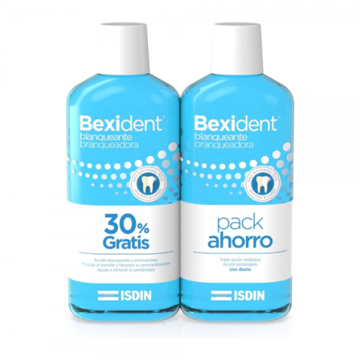 Isdin Bexident Duplo Collutorio Sbiancante 500 ml