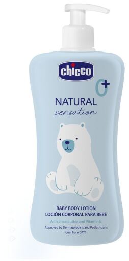 Chicco Crema Corpo Natural Sensation +0 M 500 ml