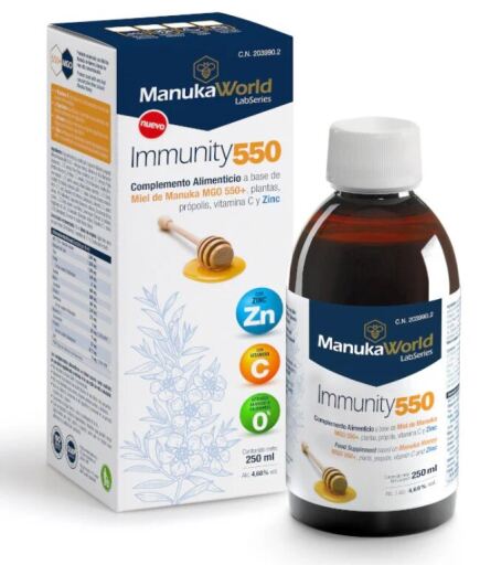 Manuka World Immunit&agrave; 550+ 250 ml